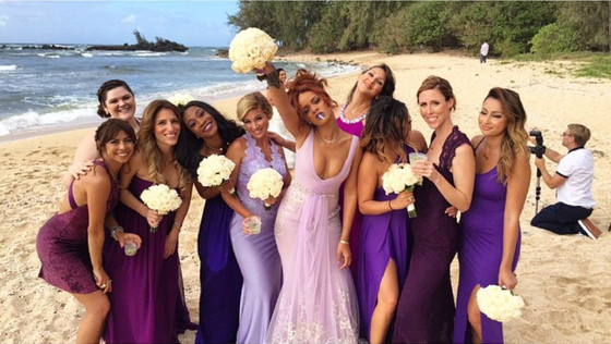Rihanna, 420 Bridesmaid Rihanna, 420 Bridesmaid
